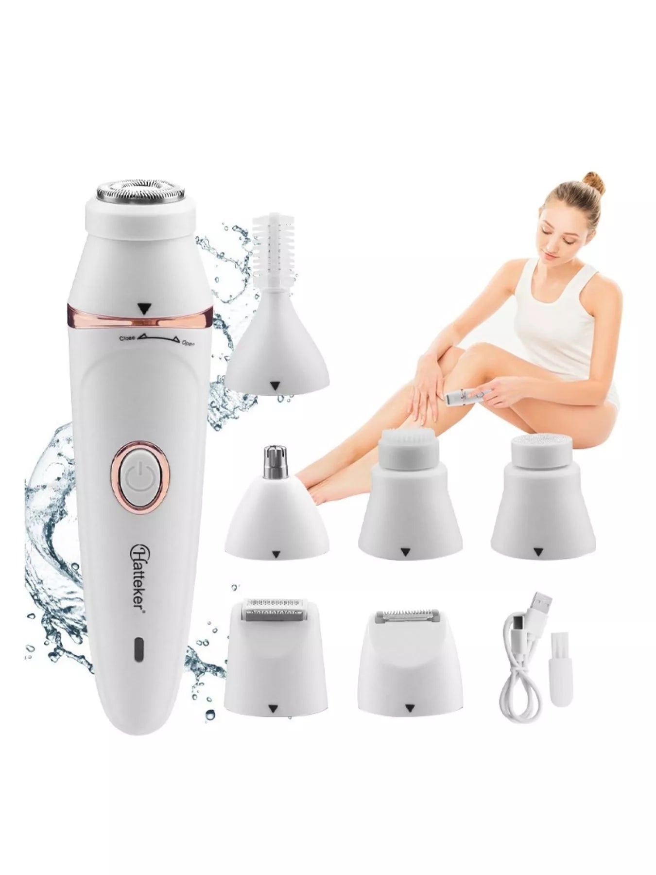 7 - in - 1 Multifunctional Painless Hair Removal - Loving It Shop