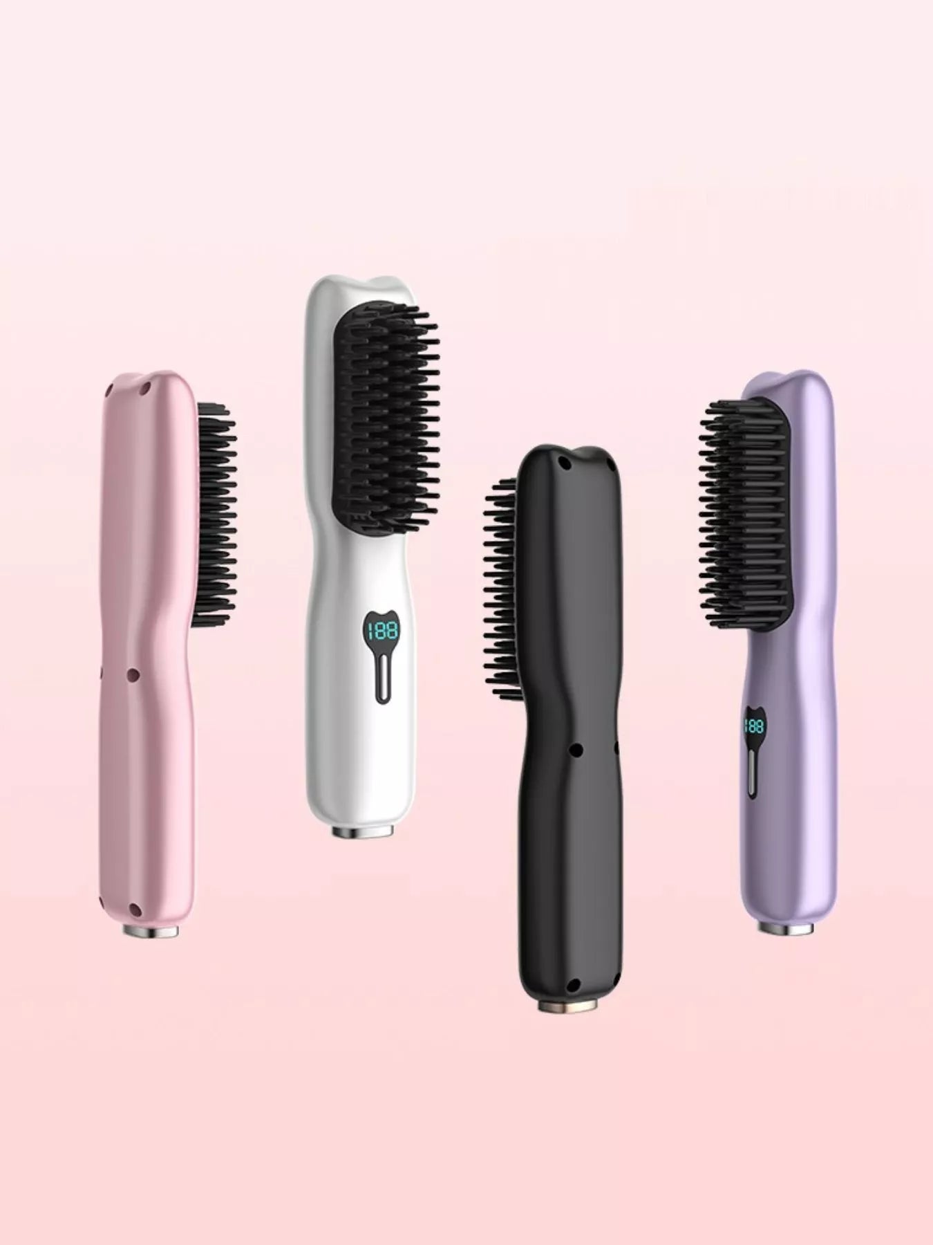 Portable Heated Hair Straightening Comb - Loving It Shop