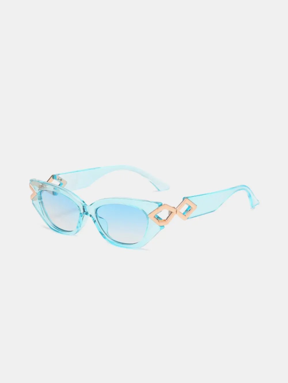 Polycarbonate Frame Cat - Eye Sunglasses - Loving It Shop