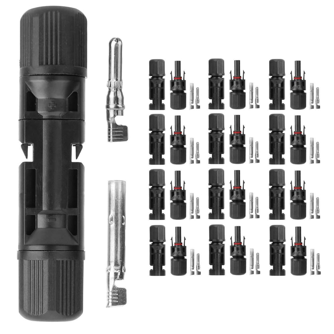 10-Pairs: Solar Panel Connectors