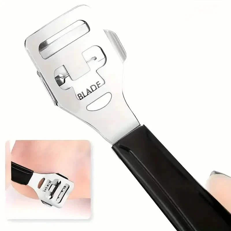 10-Piece Set: Stainless Steel Foot Care Kit - Portable Pedicure &amp; Manicure Set