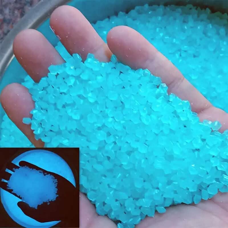 1000-Pieces: Luminous Glowing Stones for Garden, Plants, Aquarium &amp; More
