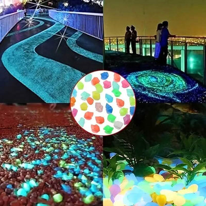 1000-Pieces: Luminous Glowing Stones for Garden, Plants, Aquarium &amp; More