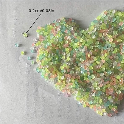 1000-Pieces: Luminous Glowing Stones for Garden, Plants, Aquarium &amp; More