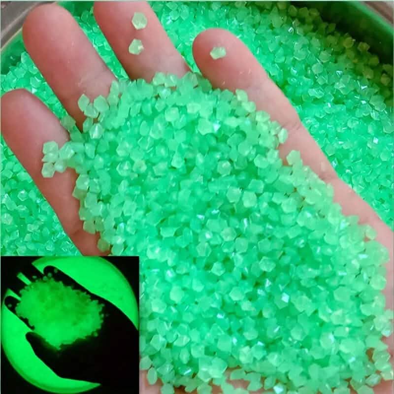 1000-Pieces: Luminous Glowing Stones for Garden, Plants, Aquarium &amp; More