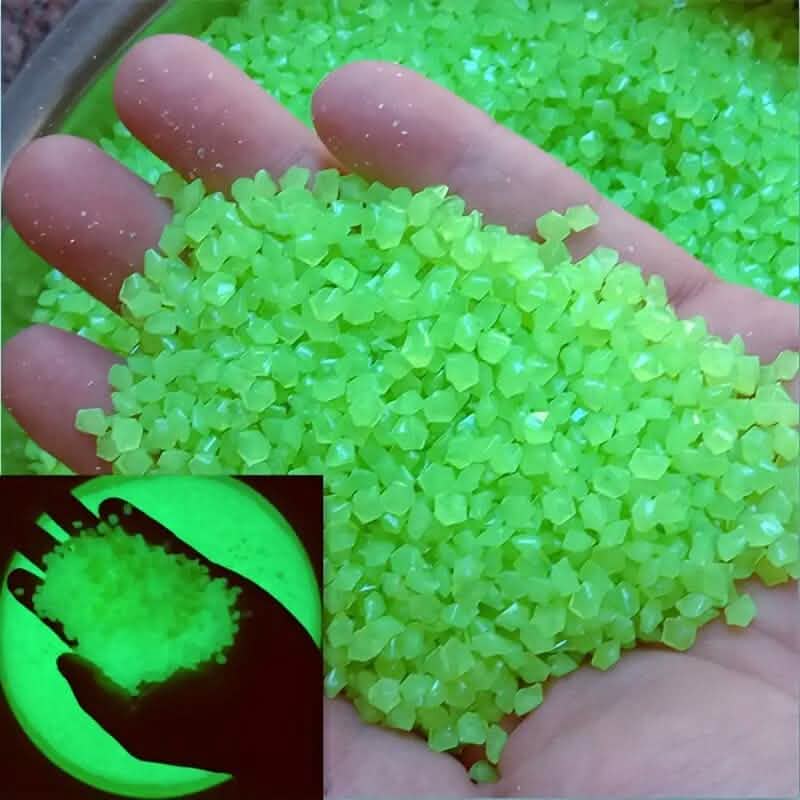 1000-Pieces: Luminous Glowing Stones for Garden, Plants, Aquarium &amp; More