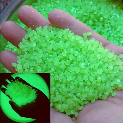 1000-Pieces: Luminous Glowing Stones for Garden, Plants, Aquarium &amp; More