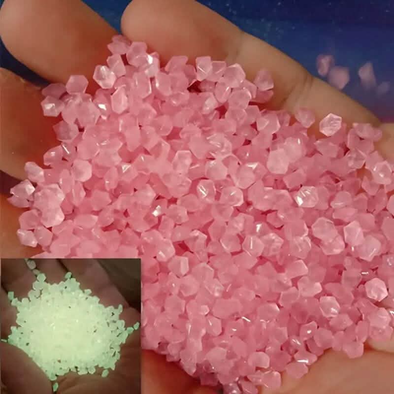 1000-Pieces: Luminous Glowing Stones for Garden, Plants, Aquarium &amp; More