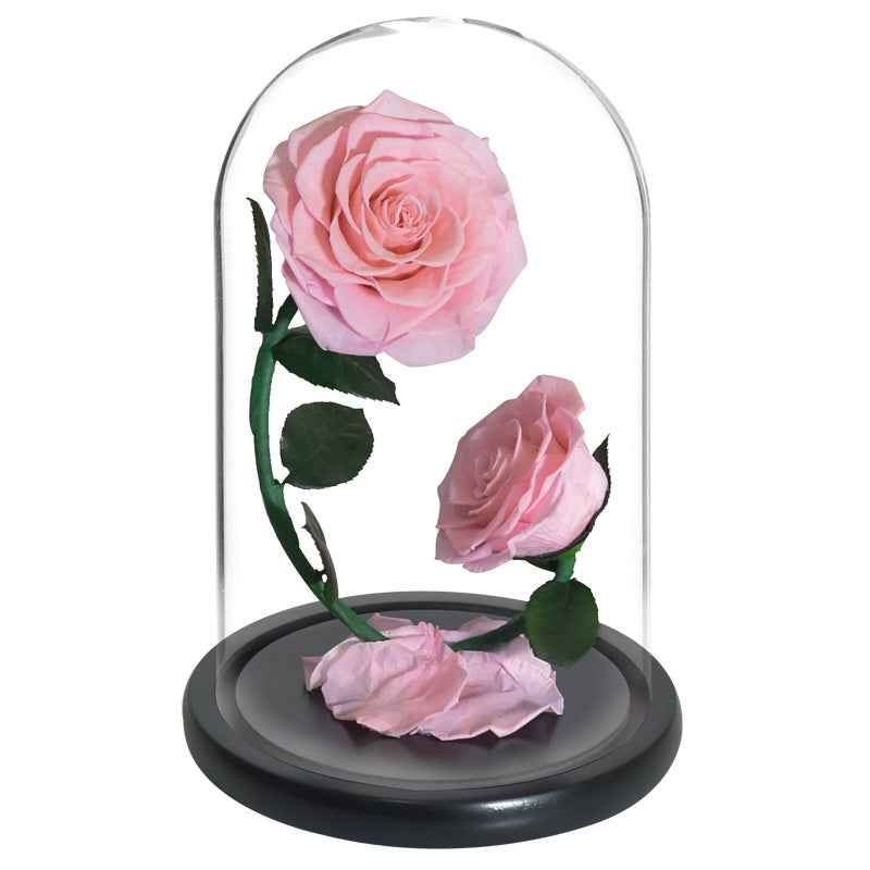 Double Preserved Flower Rose Valentine&