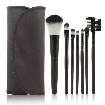 7-Piece Makeup Brush Set with Premium Brush Bag