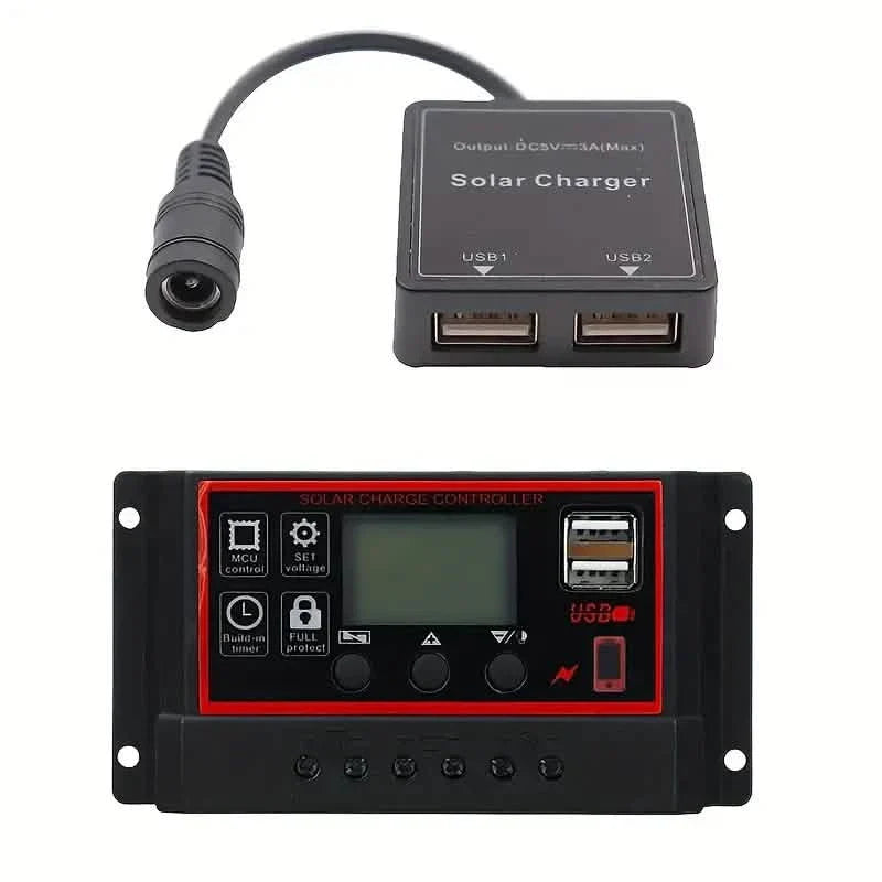 10W Solar Panel 18V Solar Cell 60A&amp;100A Controller Solar Panels