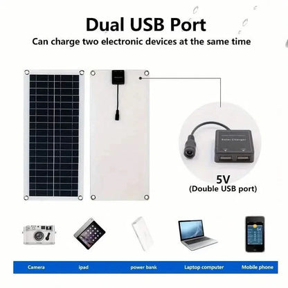 10W Solar Panel 18V Solar Cell 60A&amp;100A Controller Solar Panels