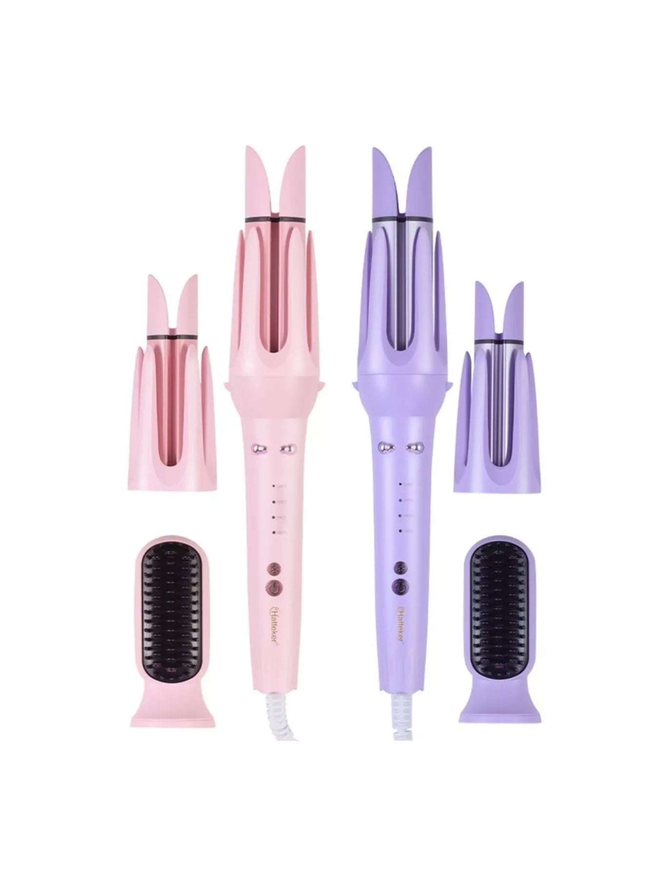 2 - in - 1 Automatic Rotating Ceramic Curling Iron - Loving It Shop