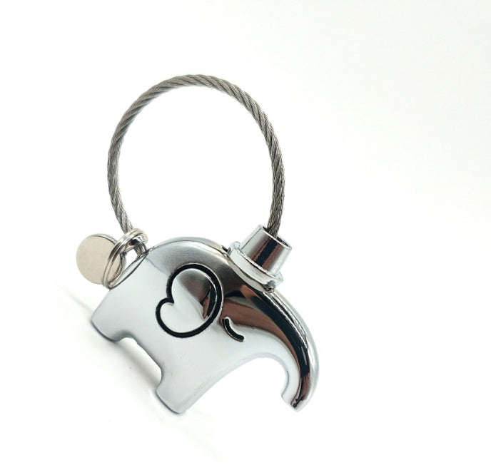 LOVE &amp; FRIENDSHIP ELEPHANT KEYCHAINS