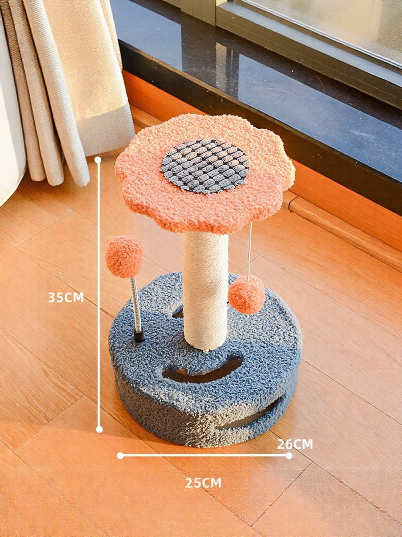 Cat Scratching Posts with Dangling Balls - Loving It Shop