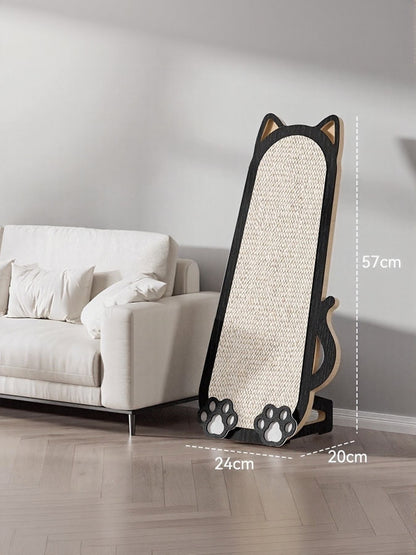 Cat-Shaped Scratching Post