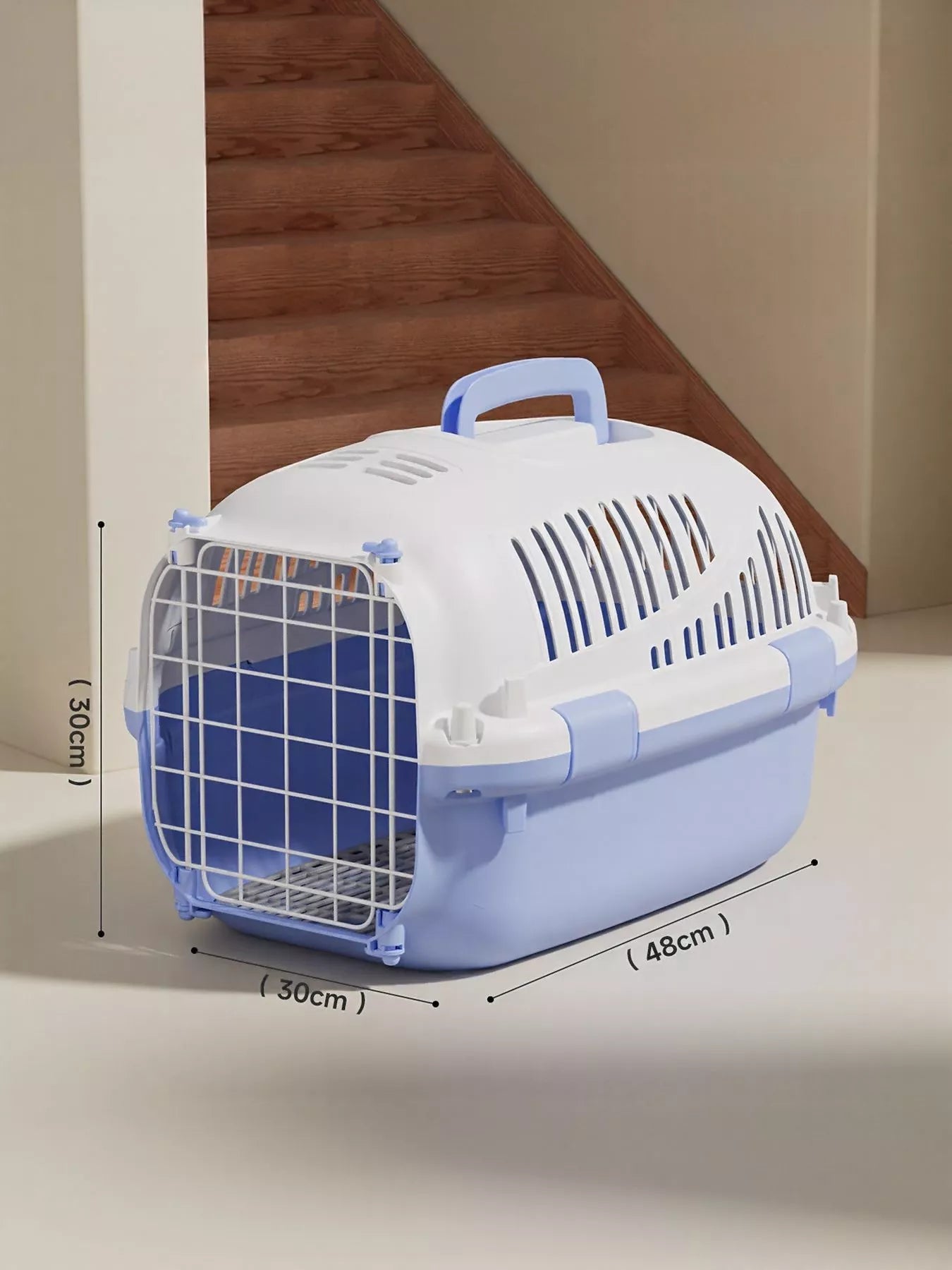 Portable Ventilated Pet Carrier Travel Cage - Loving It Shop