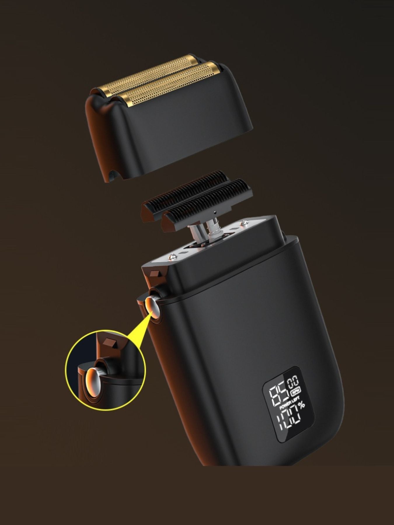 Portable Mini Shaver with LED Display - Loving It Shop