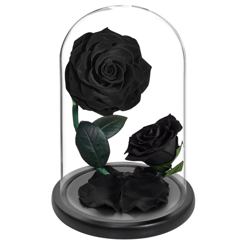 Double Preserved Flower Rose Valentine&