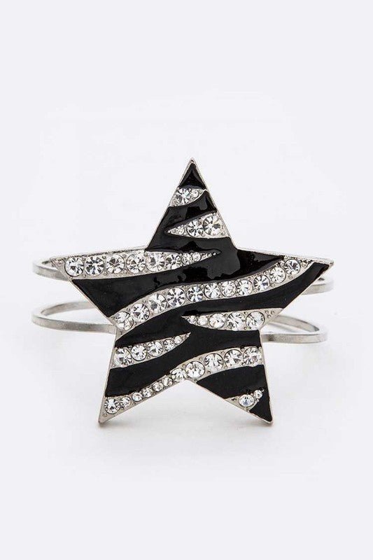Crystal Star Iconic Bangle - Loving It Shop