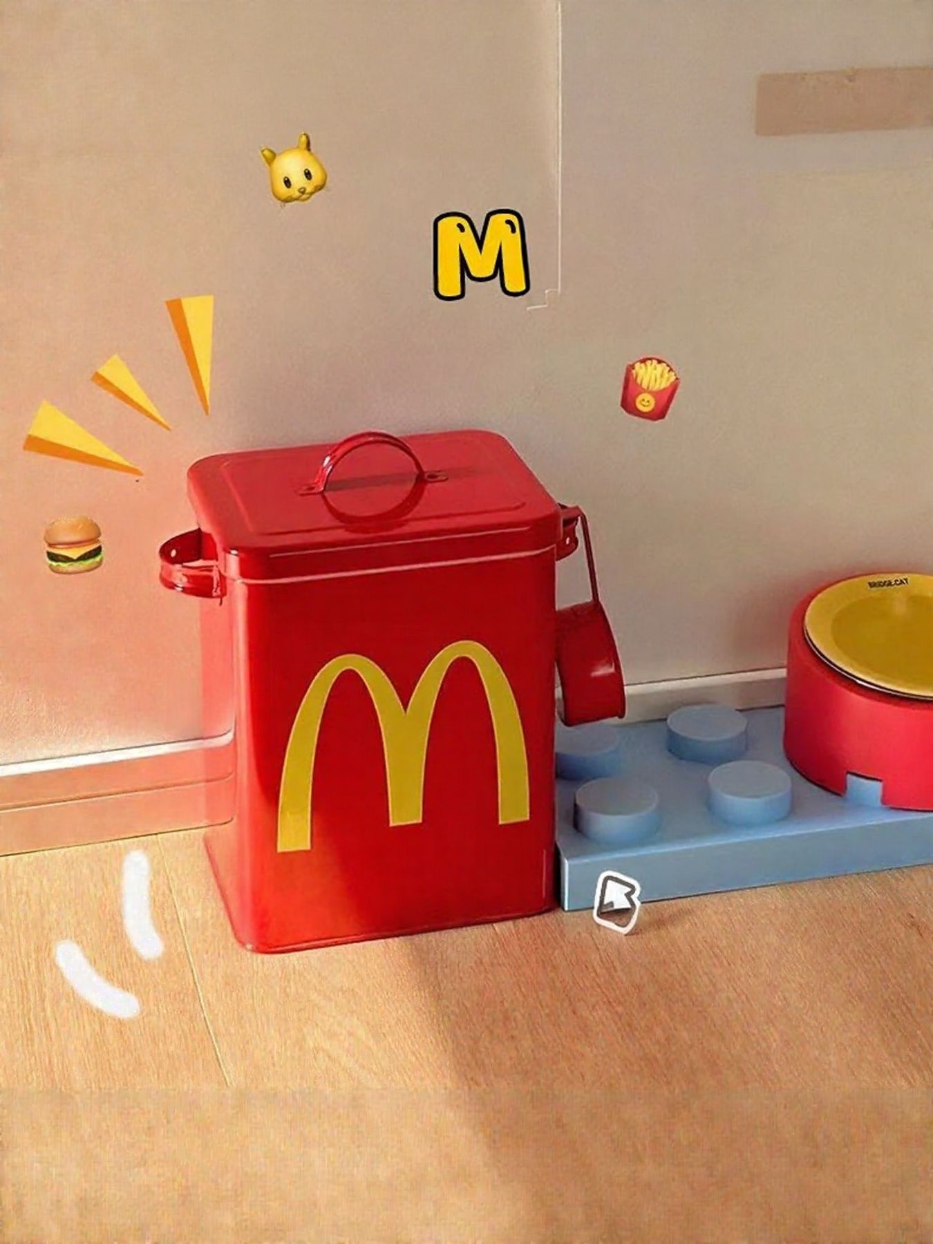 McDonald's Style Pet Food Storage Container - Loving It Shop