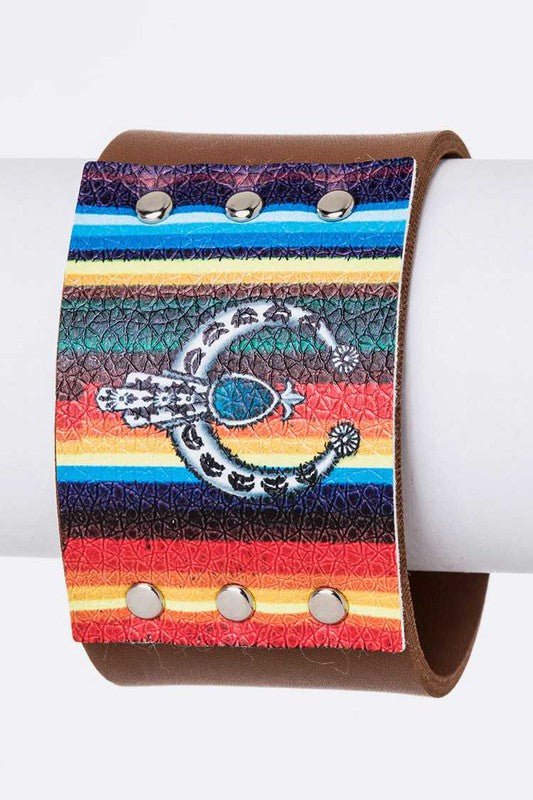 Squash Blossom Printed Cuff - Loving It Shop