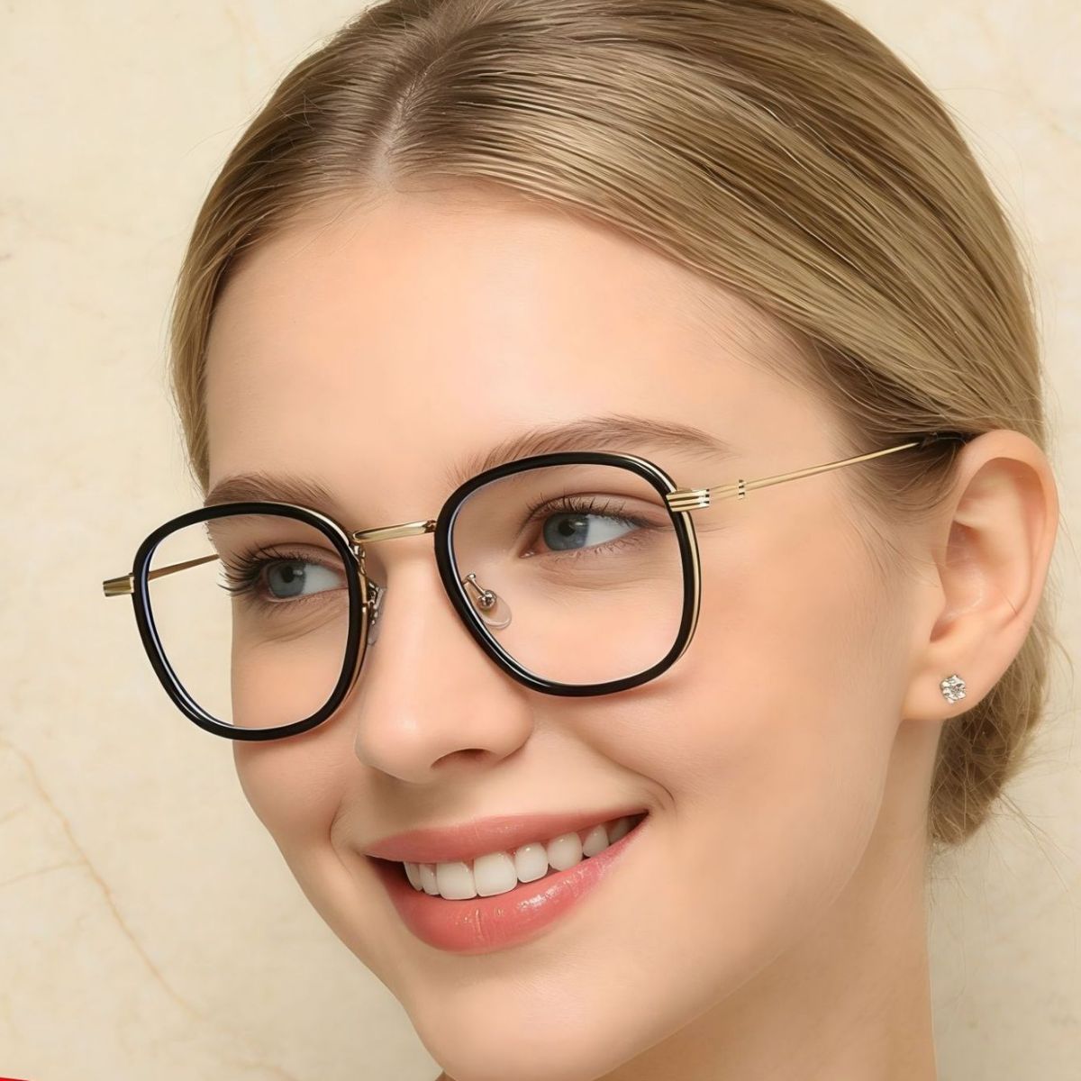 Lightweight Metal Temples Glasses - Loving It Shop