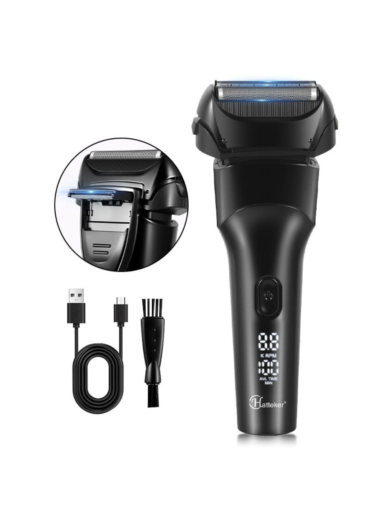 Electric LED Display Shaver - Loving It Shop