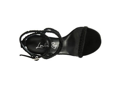 Sherri High Heeled Faux Suede Sandals