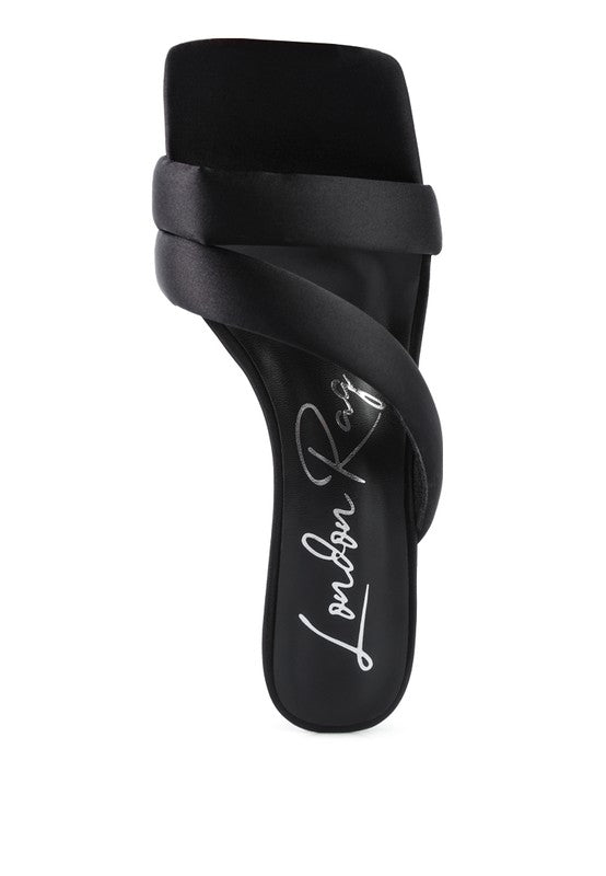 SPICE UP CROSS STRAP HEELS - Loving It Shop