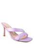 SPICE UP CROSS STRAP HEELS - Loving It Shop