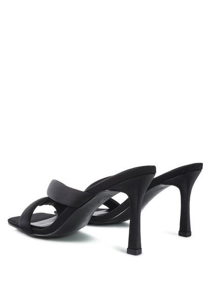 SPICE UP CROSS STRAP HEELS - Loving It Shop