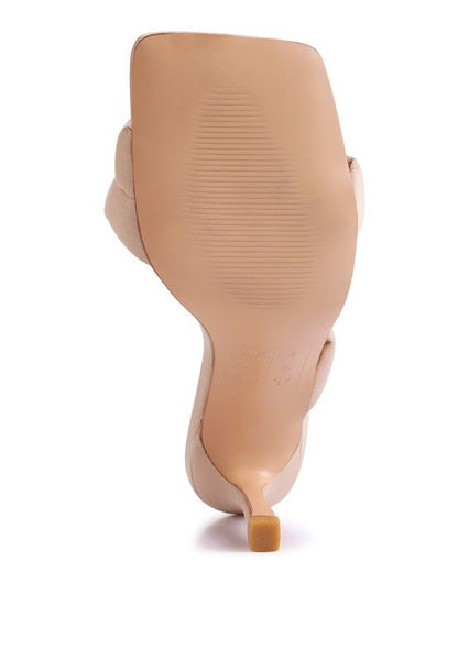 SPICE UP CROSS STRAP HEELS - Loving It Shop