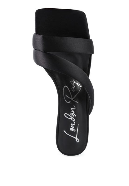 SPICE UP CROSS STRAP HEELS - Loving It Shop