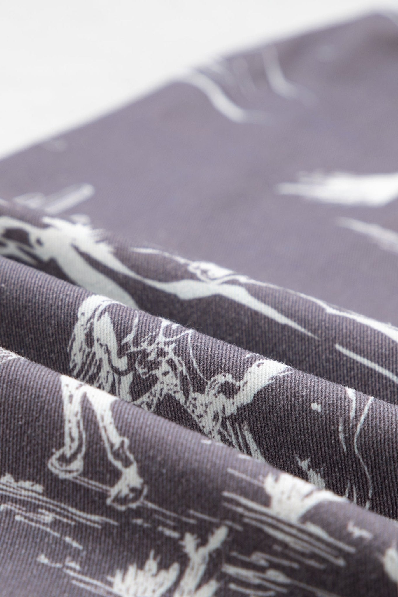 Gray Wild West Riding Vintage Printed Shift Jeans - Loving It Shop