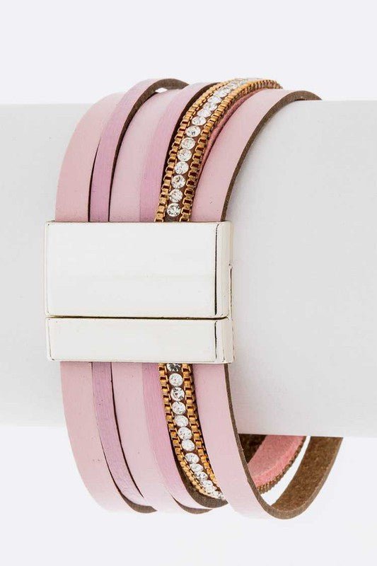 Flower Cutout Magnetic Cuff - Loving It Shop