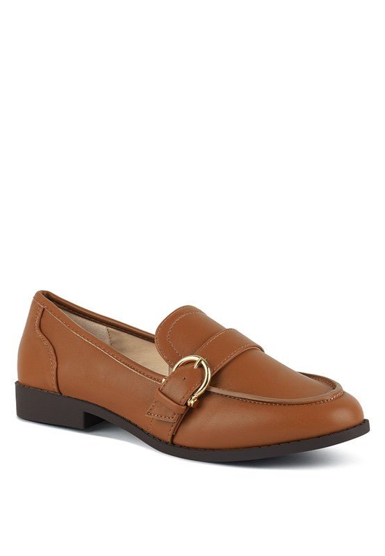 Sheboss Buckle Detail Loafers - Loving It Shop