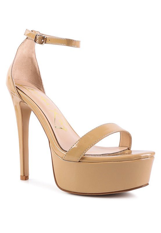 My Mains High Platform Stiletto Sandals - Loving It Shop