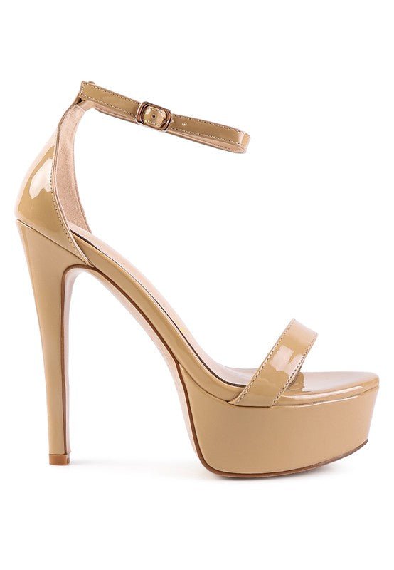 My Mains High Platform Stiletto Sandals - Loving It Shop