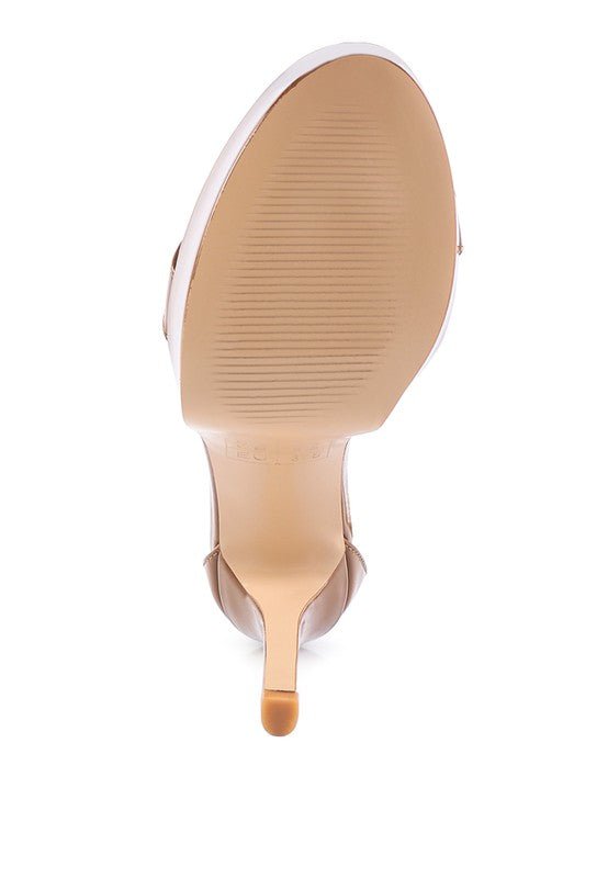 My Mains High Platform Stiletto Sandals - Loving It Shop