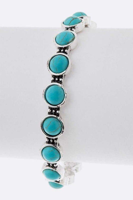 Stone Pave Adjustable Open Cuff - Loving It Shop