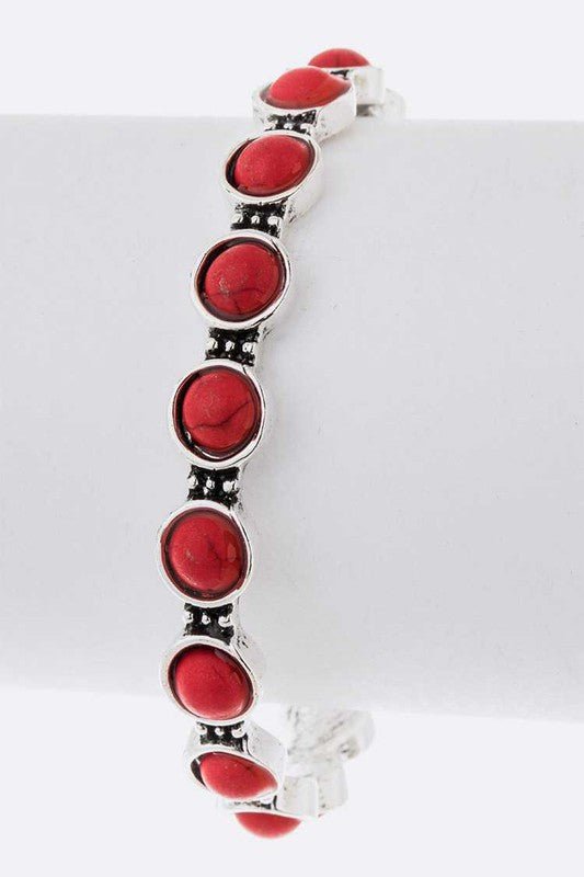 Stone Pave Adjustable Open Cuff - Loving It Shop
