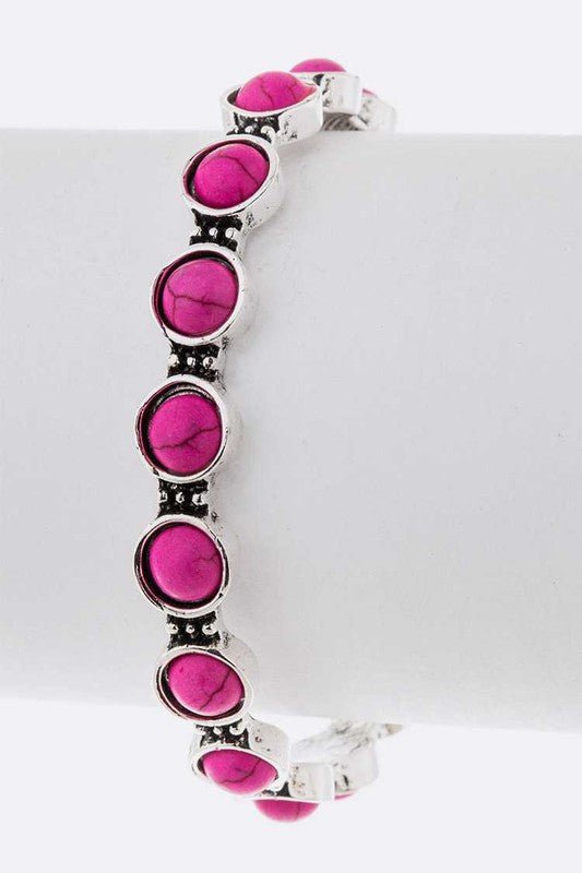 Stone Pave Adjustable Open Cuff - Loving It Shop