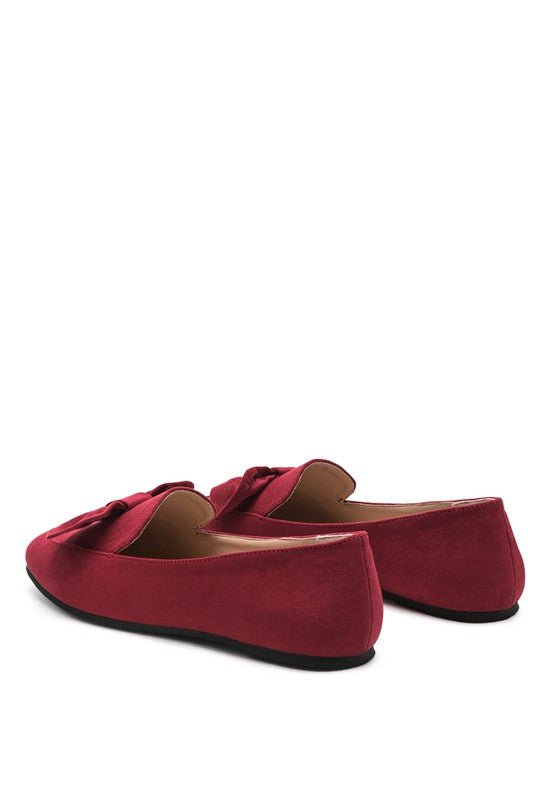 REMEE Front Bow Loafers - Loving It Shop