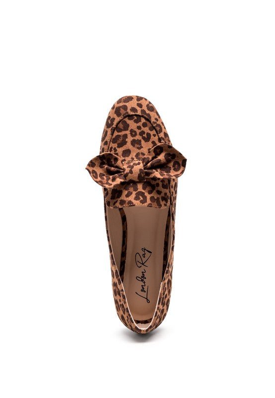 REMEE Front Bow Loafers - Loving It Shop
