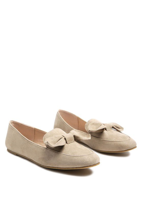REMEE Front Bow Loafers - Loving It Shop