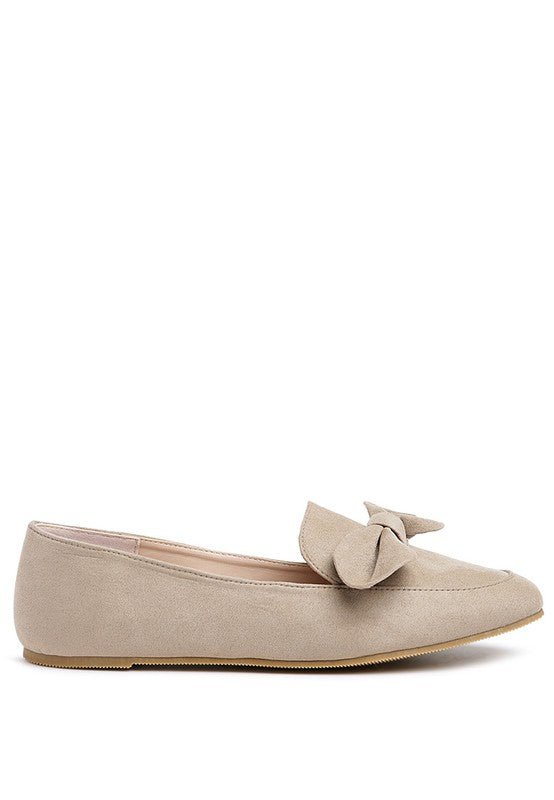 REMEE Front Bow Loafers - Loving It Shop
