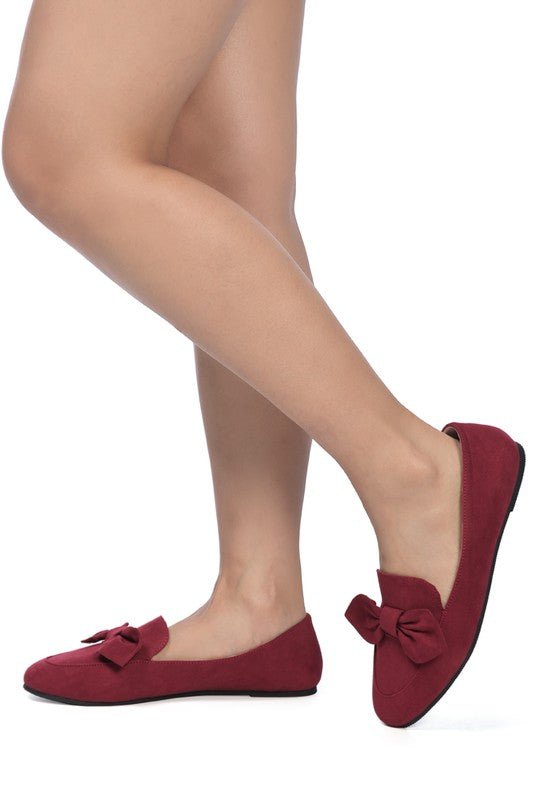 REMEE Front Bow Loafers - Loving It Shop