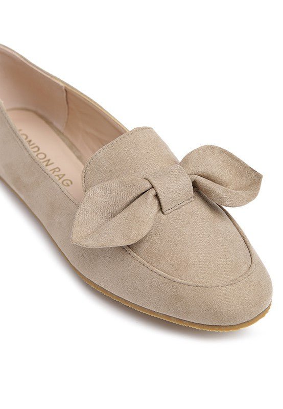 REMEE Front Bow Loafers - Loving It Shop