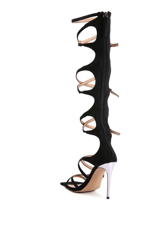 Gossip Strappy Stiletto Heels - Loving It Shop